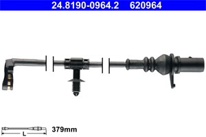 Kulumisenilmaisin, jarrupala, Taka-akseli, audi a8 d5, q7, q7 van, q8, vw touareg, 4M0 615 121 P