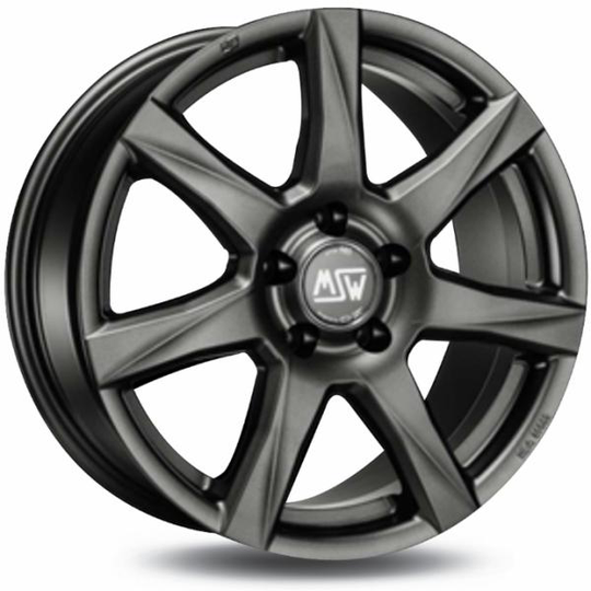 Msw 77 Matt Gun Metal 5/14 4/100 ET35 B63.3