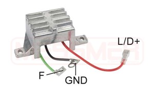 Jännitesäädin, austin,daimler,ford,honda,jaguar,land rover,lotus,mg,morris,nissan,opel,rover,vauxhall, 36 903 803, 6073340, 80BB 10316 A