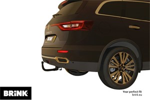 Vetokoukku, irrotettava, nissan x-trail, renault koleos ii