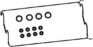 Tiiviste, venttiilikoppa, honda accord vi, prelude iv, prelude v, 12030-P13-000
