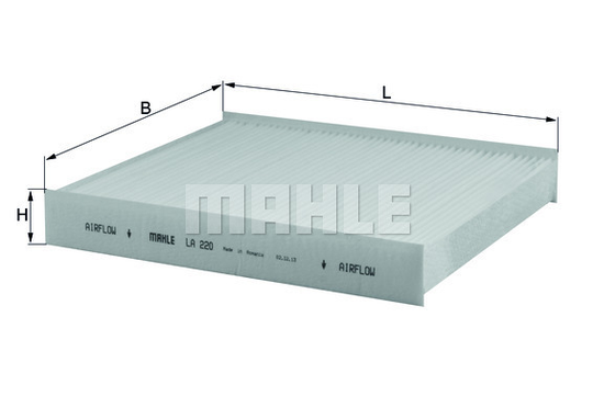 Raitisilmasuodatin MAHLE ORIGINAL LA 220
