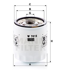 Öljynsuodatin, ford,ford usa,jaguar,land rover,morgan,volvo, 1218 846, 1250 507, 1595 247, 1751 529, 1S7G-6714-CA, 1S7G-6714-DA, 3071178