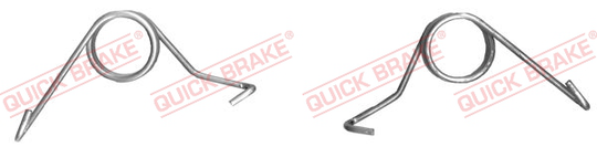 Korjaussarja seisontajarru (jarrusatula) QUICK BRAKE 113-0501