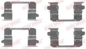Tarvikesarja, jarrupala, Etuakseli, isuzu d-max i, d-max ii, d-max flak/chassi i, d-max flak/chassi ii