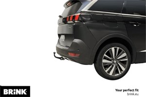 Vetokoukku, kiinteä, peugeot 5008 ii
