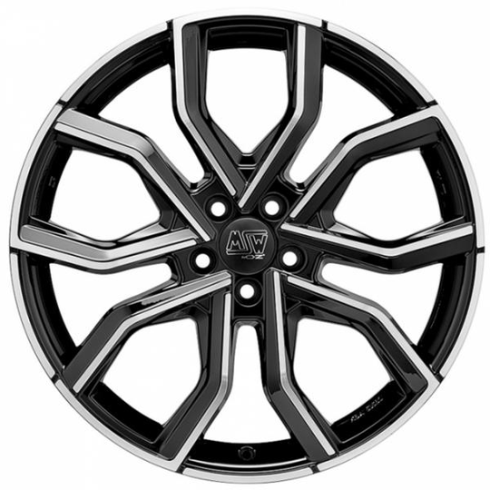 Msw 41 Gloss Black Polished 8,5/20 5/114.3 ET38 B73.1