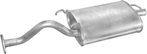 Takaäänenvaimentaja, honda civic fastback vi, civic hatchback v, civic hatchback vi, 18030-ST3-E40, 18030-ST3-E60, 18307-ST3-E40