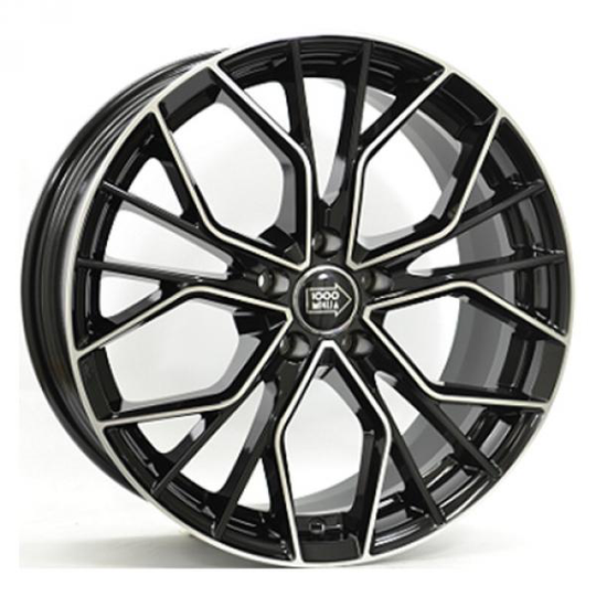 Mille Miglia 1020 Gloss Black Polished 8/18 5/100 ET35 B57.1