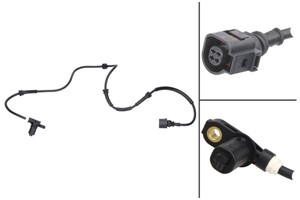Tunnistin, kiertonopeus, Taka-akseli, vasen, ford galaxy i, seat alhambra, alhambra van, vw sharan, 1110293, 7M3 927 807 B, YM21-2B372-C