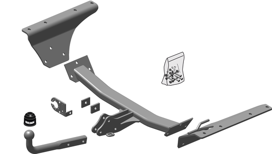 Vetokoukku BRINK 487000 Honda CR-V '06-11