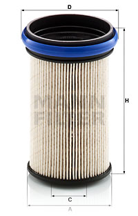 Polttoainesuodatin MANN-FILTER PU 7013 KIT