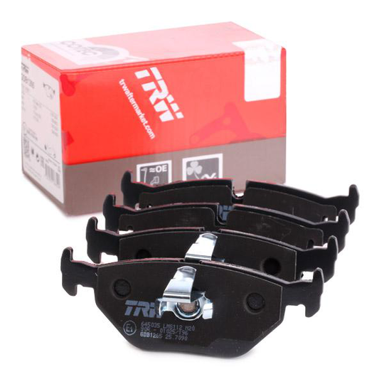 TRW Jarrupalat BMW,ALPINA GDB1265 34216761281,1163395,2157591 Jarrupalasarja,Jarrupala, Levyjarru 2157592,34211163395,34212157591,34212157592,6761281