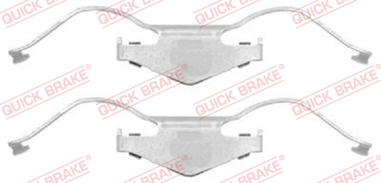 Tarvikesarja, jarrupala QUICK BRAKE 109-1297
