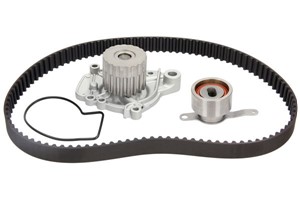 Vesipumppu + jakohihnasarja, honda civic aerodeck vi, civic fastback vi, civic hatchback vi, civic sedan vi, 06141P2A305, 14400P08004, 1