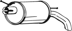Takaäänenvaimentaja, ford galaxy i, galaxy mk van i, seat alhambra, alhambra van, vw sharan, sharan van, 1013502, 1013503, 1016965, 1029