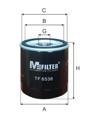 Öljynsuodatin MFILTER TF 6538