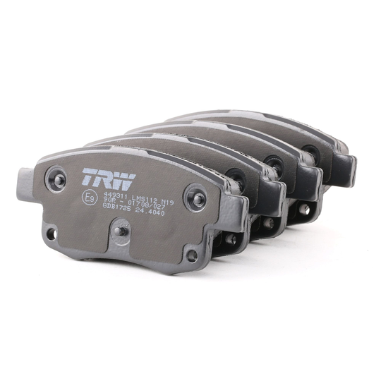 TRW Jarrupalat FORD GDB1725 1371454,1433958,1530602 Jarrupalasarja,Jarrupala, Levyjarru 1554524,1560026,1819638,1824348,1852717,6C112M008AB