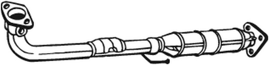 Katalysaattori, Edessä, honda civic hatchback vii, civic sedan vii, 18160PLHE00, 18160PLHE10, 18160PLHG10