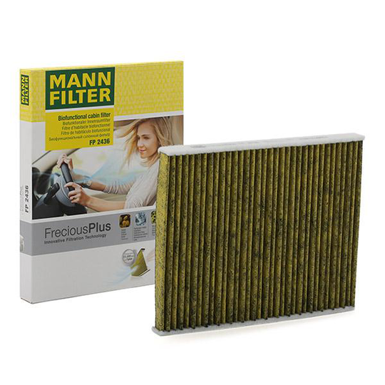 MANN-FILTER Raitisilmasuodatin FORD FP 2436 1541456,1566997,1594615 Sisäilmansuodatin,Suodatin, Sisäilma 1701022,2495322,8V5118D543AA