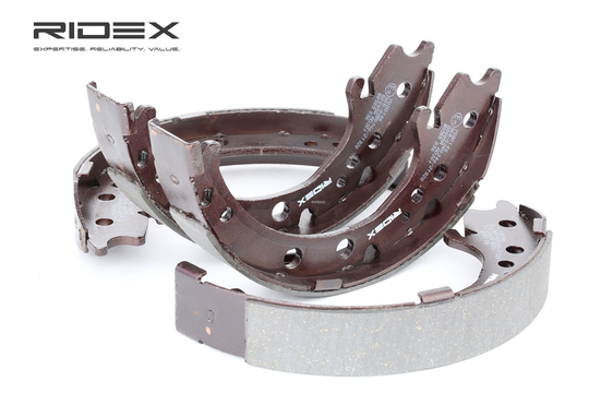 RIDEX Jarrukengät HONDA 70B0146 43053S9AE50,43053S9AE51,43053S9AE52 Jarrukenkäsarja 43053S9AE53,43053SWW000,43053SWW010,43053T1GG00,43154SFEJ01