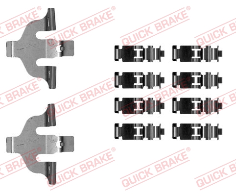 Tarvikesarja, jarrupala QUICK BRAKE 109-0030