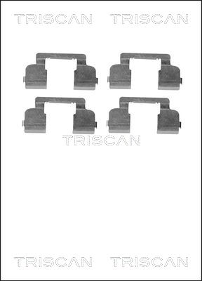 Tarvikesarja, jarrupala TRISCAN 8105 251597
