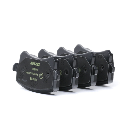 TEXTAR Jarrupalat VW,AUDI,SEAT 2448301 1K0698451L,3AA698451,3C0698451E Jarrupalasarja,Jarrupala, Levyjarru 3C0698451F,5N0698451,JZW698451E,JZW698451G