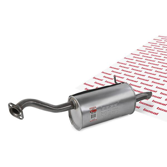BOSAL Takaäänenvaimennin HONDA 163-055 18307SWYE01 Takavaimennin,Takapönttö,Takaäänenvaimentaja