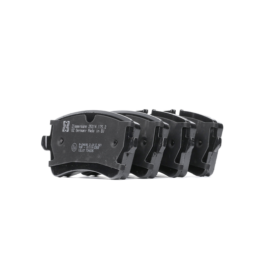 ZIMMERMANN Jarrupalat AUDI,PORSCHE 25214.175.4 4G0698451A,4G0698451C,4G0698451J Jarrupalasarja,Jarrupala, Levyjarru 4G0698451A,9A769845100