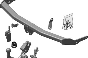 Vetokoukku, irrotettava, seat ibiza v, vw polo vi