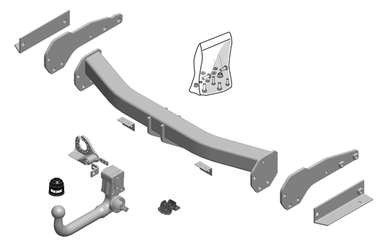 Vetokoukku BRINK 583000 Jeep Grand Cherokee '10-13