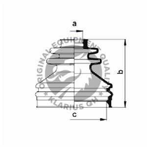Paljekumisarja, vetoakseli, Vaihteiston puoli, Etuakseli, oikea, ford galaxy i, renault safrane i, safrane ii, 1 233 487, 271648, 2M21 7