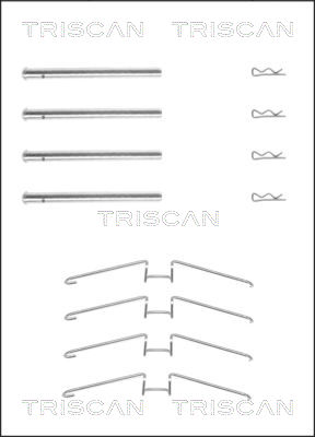 Tarvikesarja, jarrupala TRISCAN 8105 251599