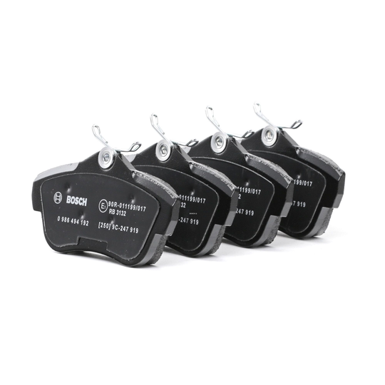 BOSCH Jarrupalat FIAT,PEUGEOT,CITROËN 0 986 494 192 425367,425368,425497 Jarrupalasarja,Jarrupala, Levyjarru 77364513,9467549087,K9467549087,425367