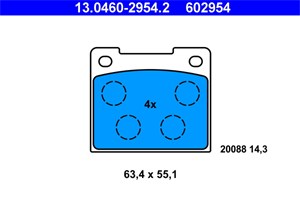 Jarrupalasarja, levyjarru, Taka-akseli, volvo 140, 140 kombi, 240, 240 kombi, 260, 260 coupé, 260 kombi, 270164, 272567, 272780, 272868,