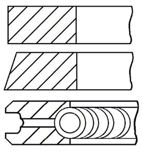 Männänrengassarja, chevrolet,honda,isuzu,mazda,opel,vauxhall, 630546, 8943817090, 94381709