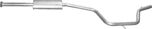 Keskiäänenvaimentaja, Keskellä, ford galaxy ii, mondeo iv, mondeo sedan iv, mondeo turnier iv, s-max, 1377427, 1431186, 1457643, 1460210