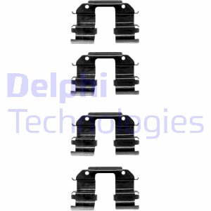 Tarvikesarja, jarrupala DELPHI LX0372