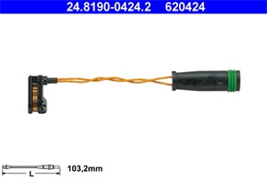 Kulumisenilmaisin, jarrupala, Etuakseli, Taka-akseli, mercedes-benz,vw, 2E0 906 206 A, 2E0 906 206 C, 906 540 14 17, 906 540 15 17, A 90