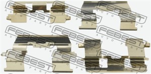 Tarvikesarja, jarrupala, Etuakseli, honda, 45237-S7A-N01, 45237-S7A-N02