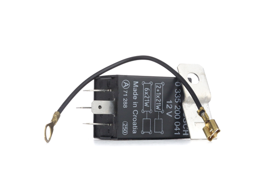 BOSCH Vilkkurele VW,AUDI,MERCEDES-BENZ 0 335 200 041 61311244377,61311244392,61311365117 Vilkkureleen Kytkenta 61311367158,61311371907,61311371909