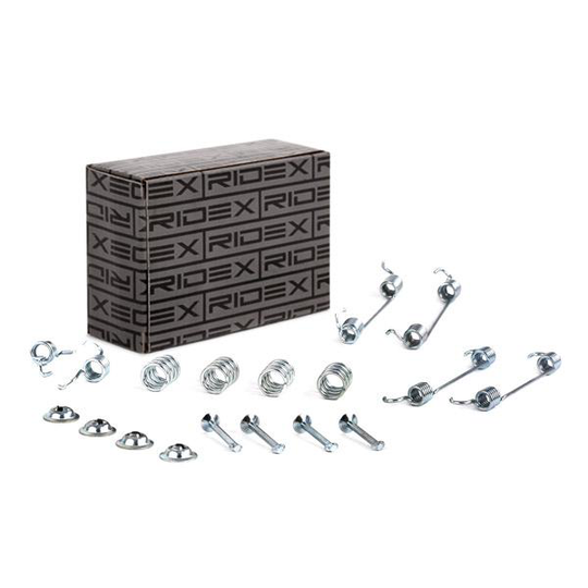 RIDEX Tarvikesarja Jarrukengät PEUGEOT,TOYOTA,CITROËN 1502A0012 049420D010 Tarvikesarja Käsijarru