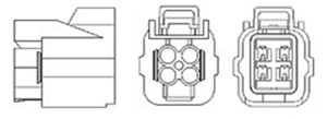 Lambda-sondi, honda civic coupé vii, civic hatchback vii, civic sedan vii, logo, 36532P7AG01, 36532P8CA02, 36532PAAA02