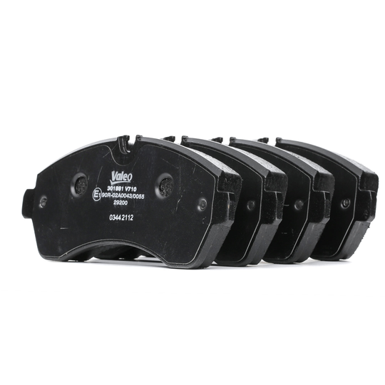 VALEO Jarrupalat VW,MERCEDES-BENZ 301881 0044208220,0054205320,44208220 Jarrupalasarja,Jarrupala, Levyjarru 54205320,9064210300,A0044208220,2E0698151A
