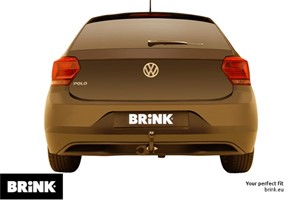 Vetokoukku, kiinteä, seat ibiza v, vw polo vi