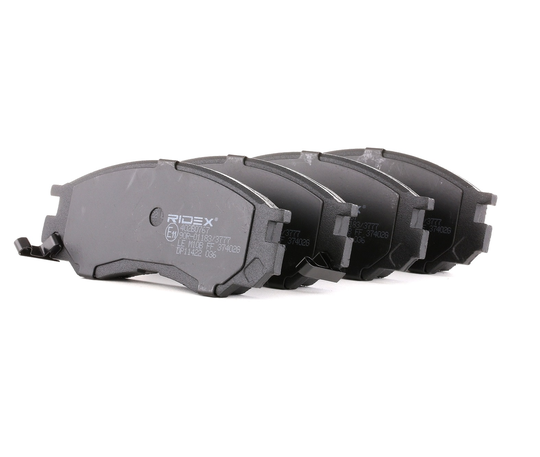RIDEX Jarrupalat MITSUBISHI 402B0767 DBP511119,MN102609,MN102616 Jarrupalasarja,Jarrupala, Levyjarru MR205256,MR205257,MR389547,MR389550,MR510680