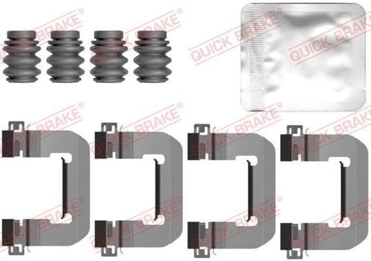 Tarvikesarja, jarrupala QUICK BRAKE 109-0149