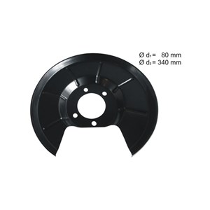 Suojapelti, jarrulevy, Taka-akseli, vasen, ford focus ii, galaxy ii, kuga i, mondeo iv, mondeo sedan iv, mondeo turnier iv, s-max, 1 379