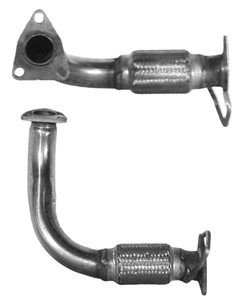 Pakoputki, Edessä, honda accord v, rover 600 i, 18210S37315, GEX33732, WCD103910